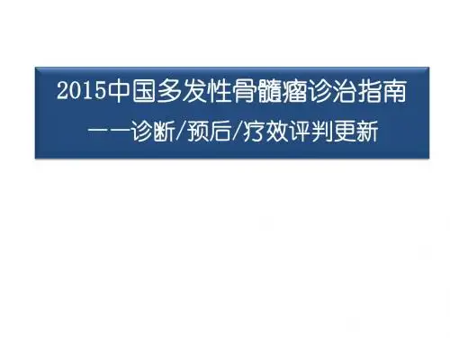 2015中国MM指南更新