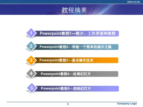 ppt培训教材