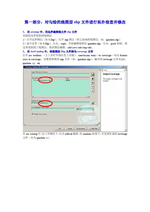 arcgis中图斑检查修改及属性录入(教程2)