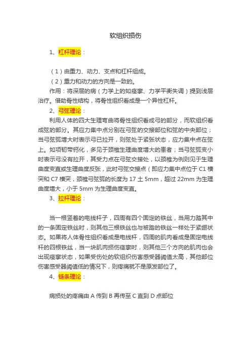 软组织损伤