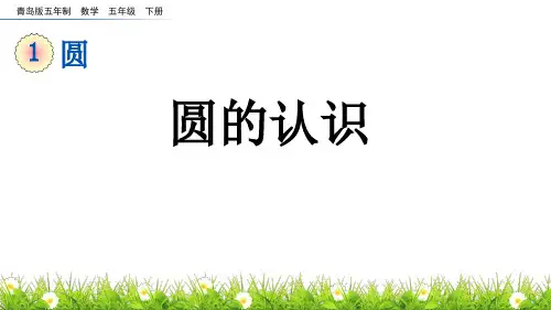 《圆的认识》圆PPT教学课件