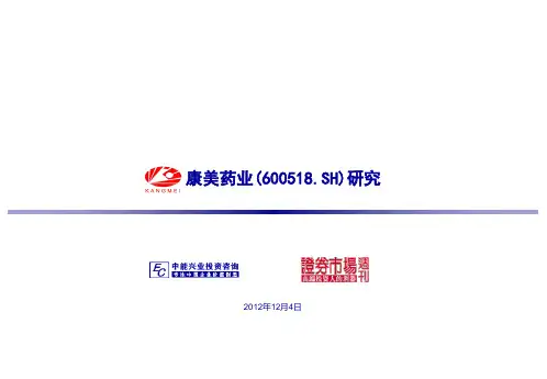 康美药业财务造假.ppt