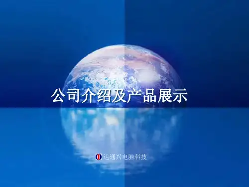 公司介绍及业绩展示.pptx