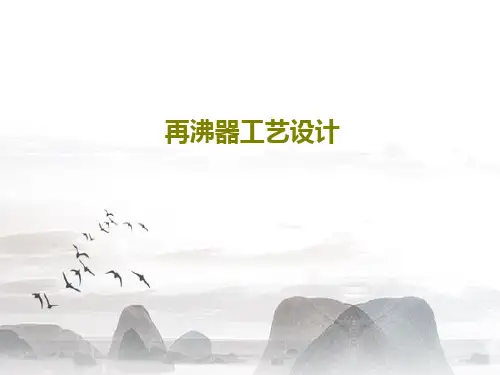 再沸器工艺设计32页PPT