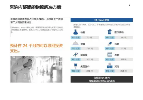医院内部物流智能运输解决方案