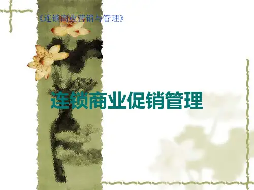 连锁企业促销的管理方式.pptx