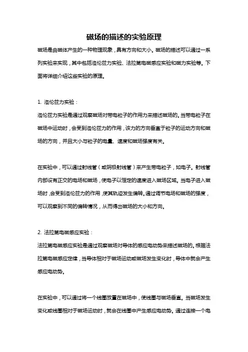 磁场的描述的实验原理