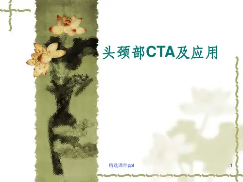 《头颈部CTA》PPT课件