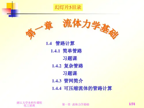 浙江大学化工原理课件chap1_5