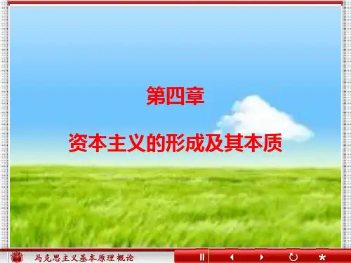 马克思主义基本原理概论  第四章第一节解析