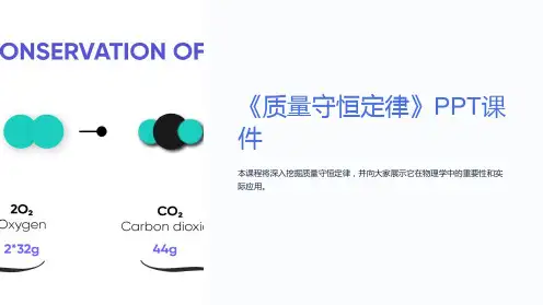 《质量守恒定律》课件