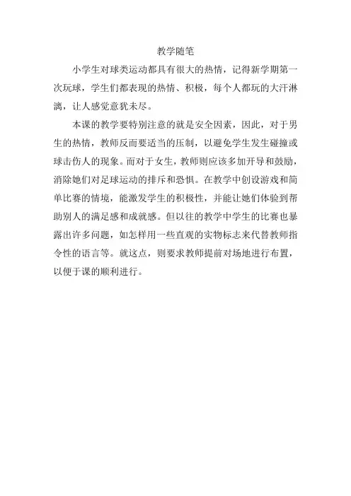 小学体育教师教育叙事 (29)