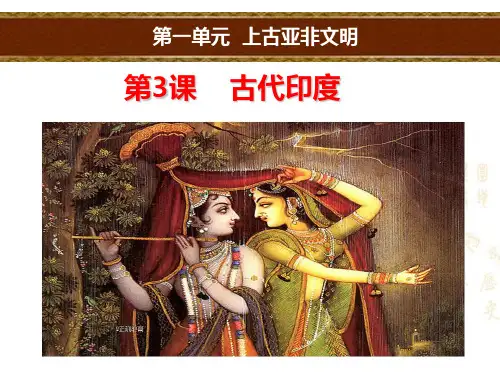 人教部编版历史古代印度_完美课件1