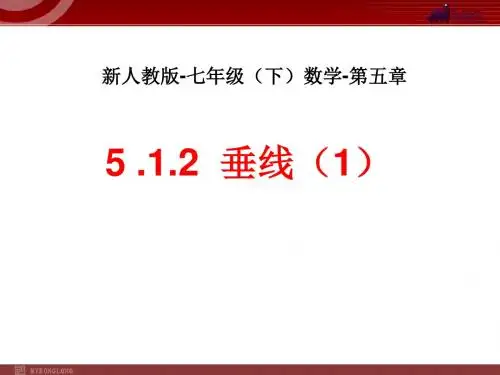 垂线 PPT课件 18 人教版