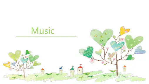牛津沪教版四年级下册 unit6 music  第一部分