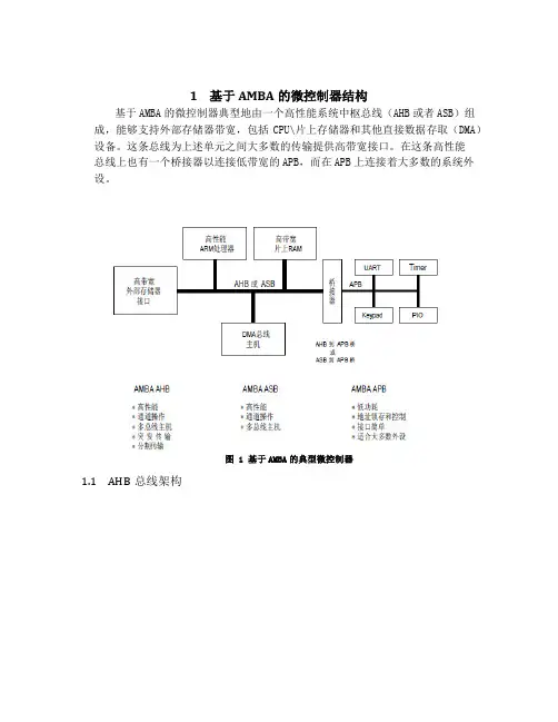 AMBA协议总结