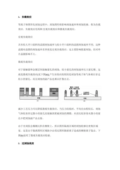 半导体行业之刻蚀工艺