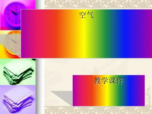 第二章第一节初中化学PPT 课件