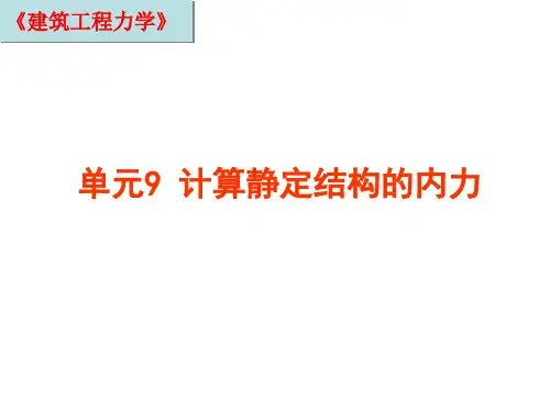 《建筑工程力学》结构的计算简图其分类