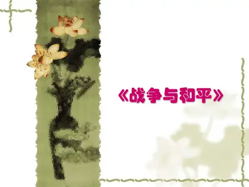 《战争与和平》.ppt