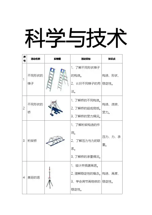 乐高课程生活及科技教学案