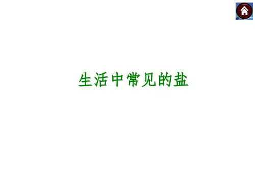 中考化学复习课件：1生活中常见的盐PPT下载