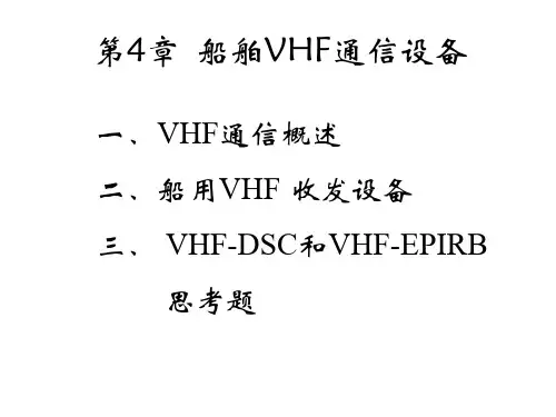 VHF通信设备.ppt