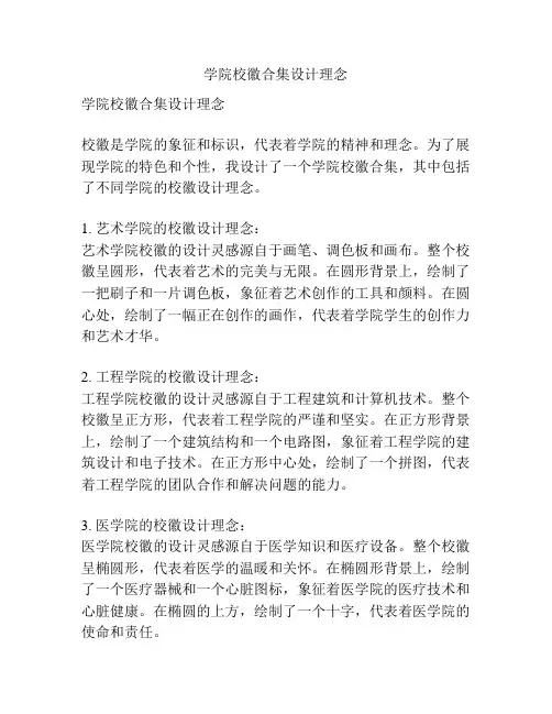 学院校徽合集设计理念