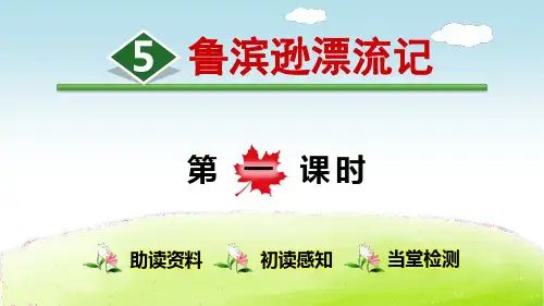 部编版六年级语文下册第5课《鲁滨逊漂流记》优质PPT课件