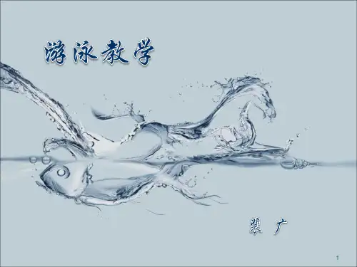 游泳教学ppt课件
