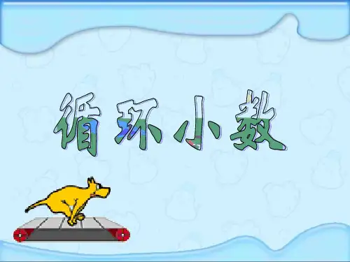 《循环小数》第2课时