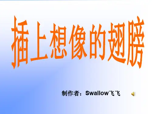 初中作文指导：插上想像的翅膀优秀课件