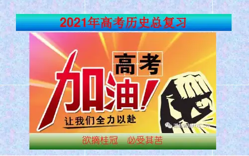 2021年高考历史总复习精品课件：3-2 太平天国运动及辛亥革命 