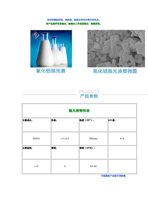 氧化铝抛光液