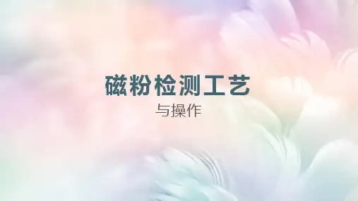 磁粉检测技术：磁粉检测工艺