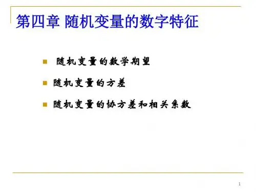 概率论第四章