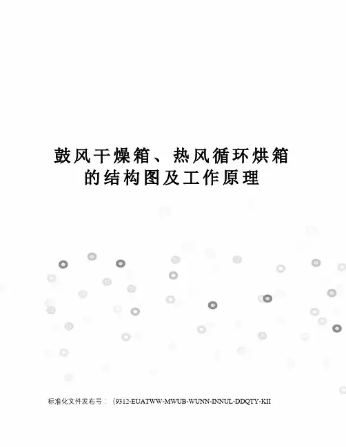 鼓风干燥箱、热风循环烘箱的结构图及工作原理
