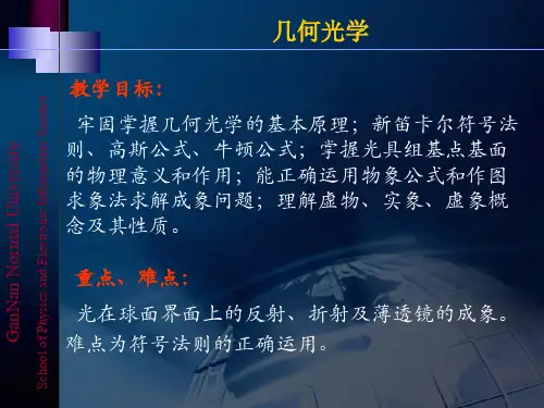 几何光学讲解