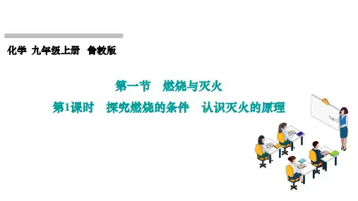 6.1燃烧与灭火探究燃烧的条件 认识灭火的原理课件-2024-2025学年化学鲁教版九年级上册