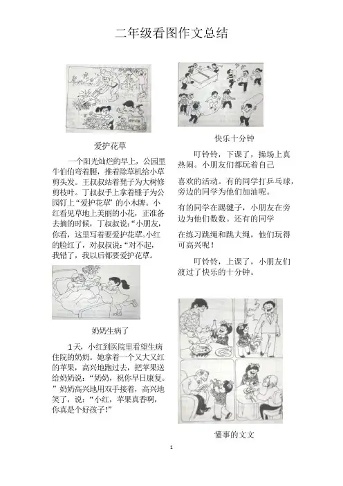 二年级看图作文总结
