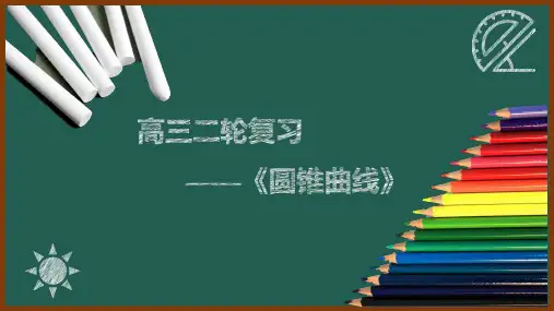 高三数学二轮复习圆锥曲线 课件