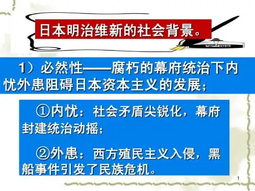 高二历史明治维新的举措