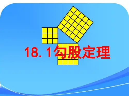 18.1勾股定理习题课
