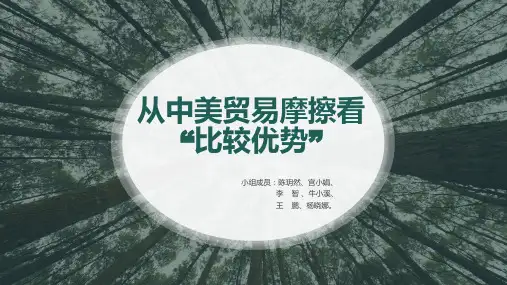 从中美贸易摩擦看“比较优势”(1)解读