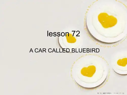 新概念英语第二册lesson72