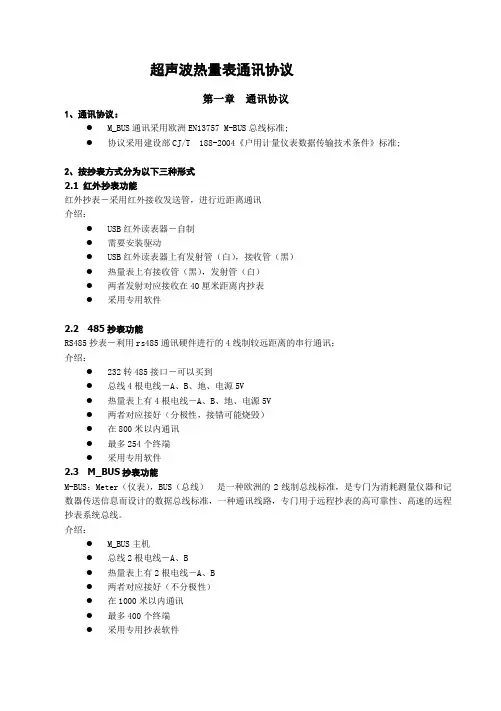 通信协议文件_T188 (1)