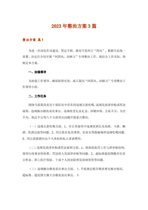 2023年整治方案3篇_4