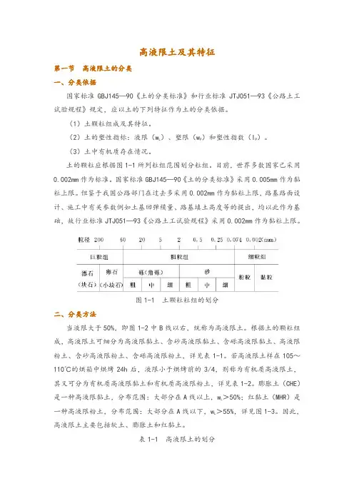 高液限土及其特征