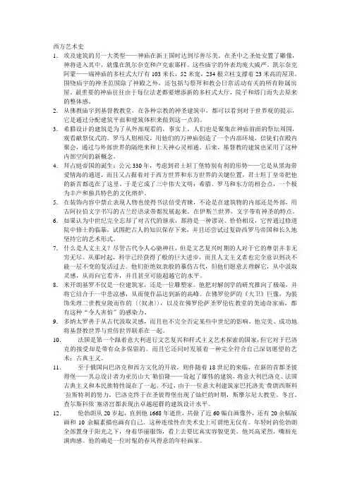 西方艺术史