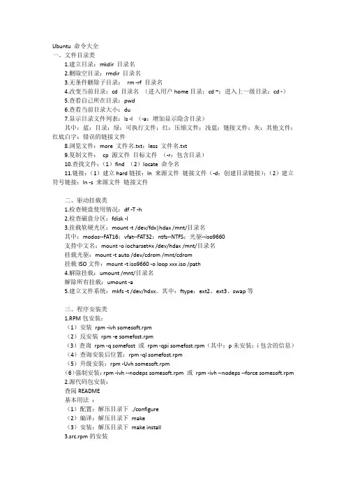 Ubuntu 命令大全